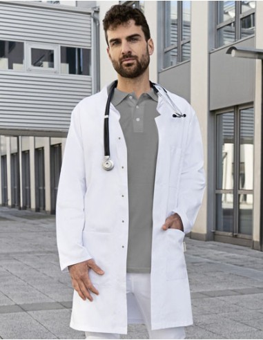 KAL-MM6-Men`s Workcoat Modern-Shape Stand-Up collar